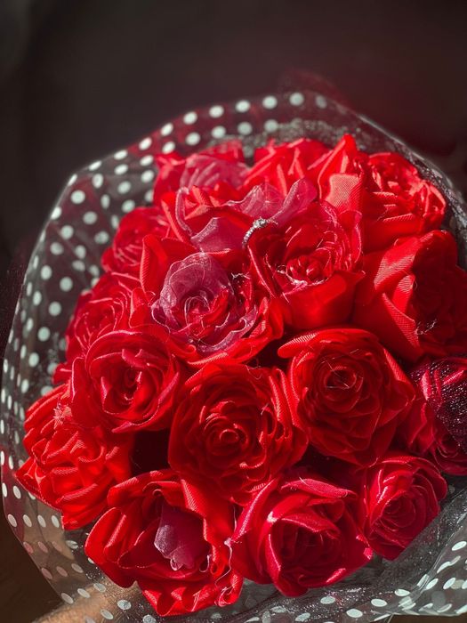 Buquê de Flores  de Cetim