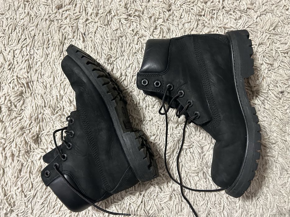 Buty Timberland skóra czarne r.36  trapery botki unisex