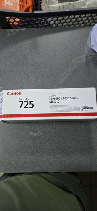 Оригінальний новий картридж Canon 725