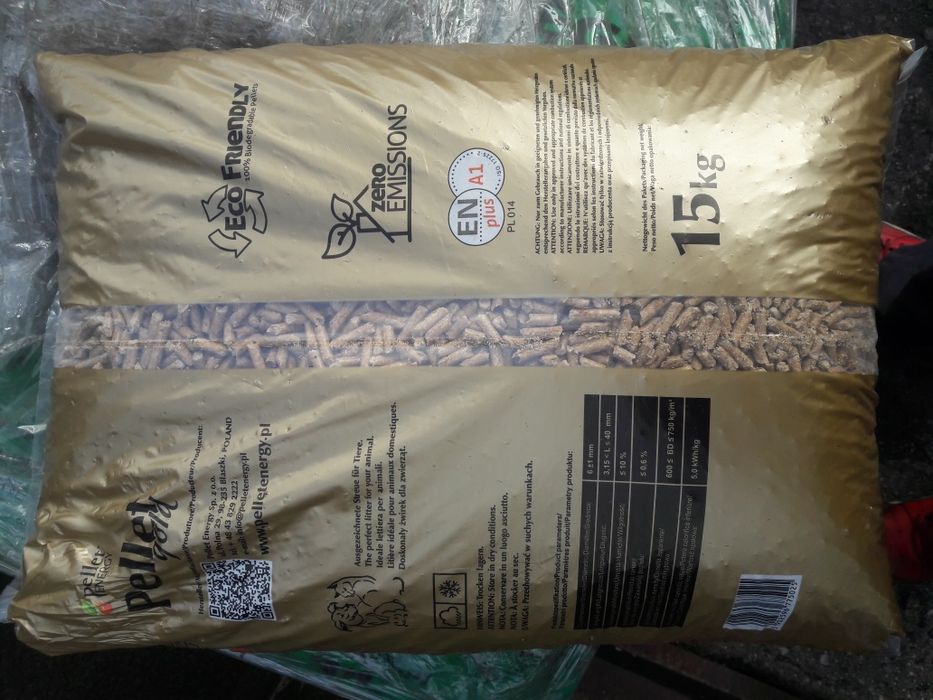 Pellet drzewny 6mm Gold EnPlus A1 - PelletEnergy !