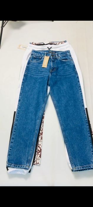 6 пар жіночих джинсів та штанів