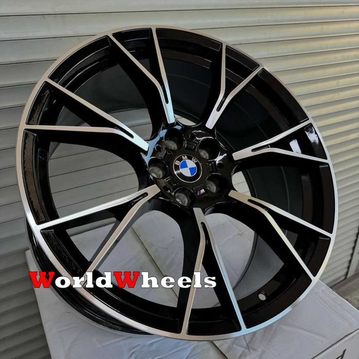 Диски R19 5x120 BMW F30 F32 F10 F11 F01 F06 F25 E46 E90 E92 разноширокие 789 стиль