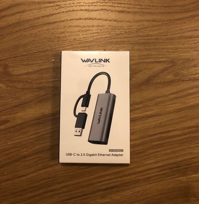Adaptador USB Ethernet 2,5G USB-C