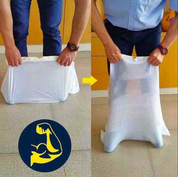 worki do kuwety mocne z taśmą wytrzymałe 40 szt XL