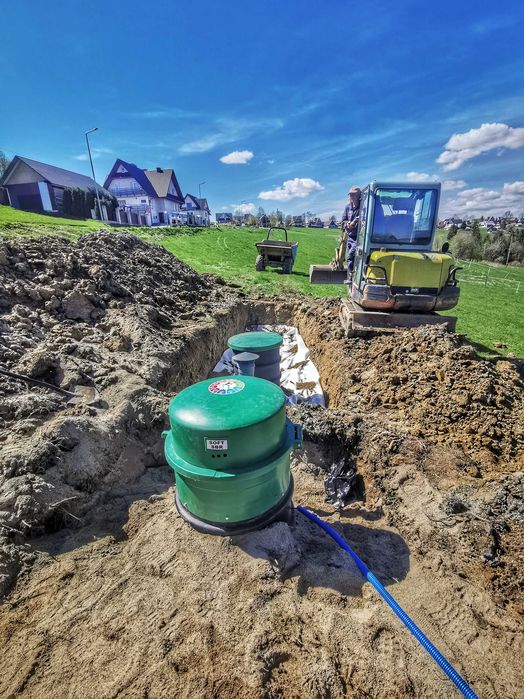 Mechaniczno biologiczna oczyszczalnia ścieków  SOFT SBR  4 - 8  RLM _ Sprzedaż  _  Montaż _