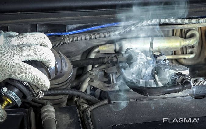 Дымогенератор подсос воздуха СТО ремонт ходовой замена масла и другое