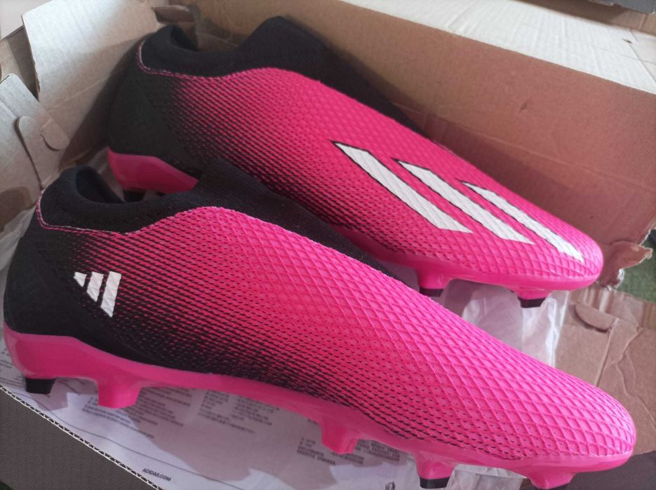 CHUTEIRAS PARA ADULTOS ADIDAS X SPEEPORTAL.3 LL FG FÚCSIA 44 2/3- NOVO