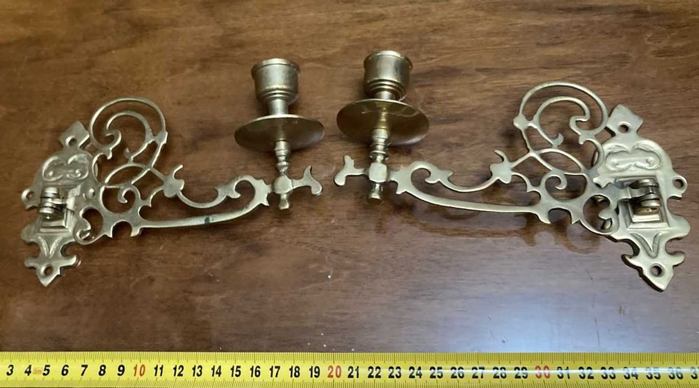 Подсвечники для фортепиано Латунь пара