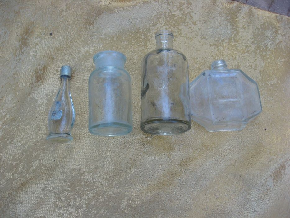 Бутылочки Колбы Духи Лекарства СССР