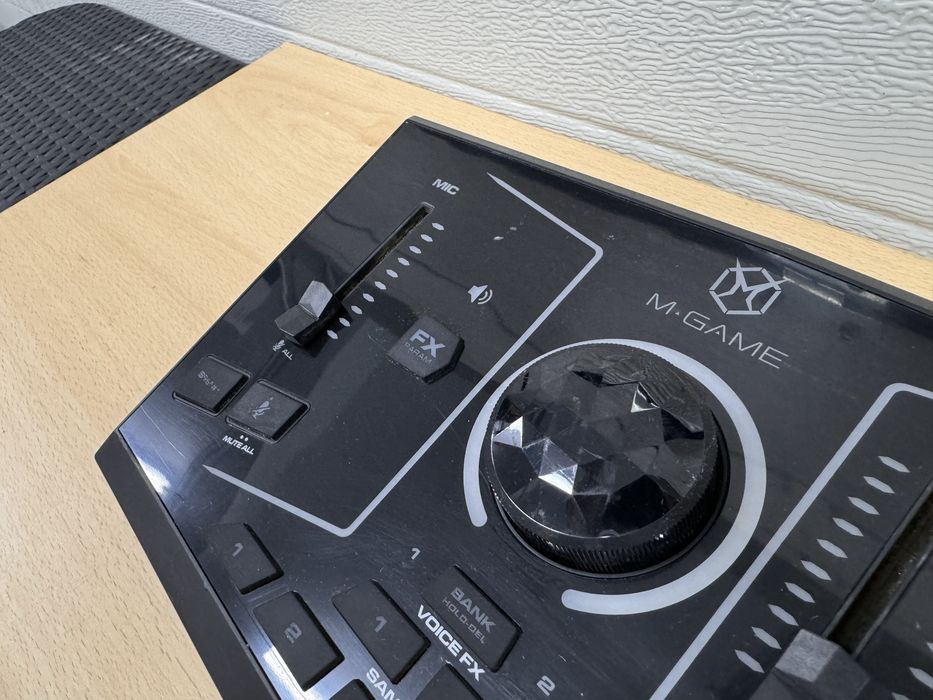 M audio mixer mgame rgb uszkodzona bez zasilacz sama karta nowa 600pln
