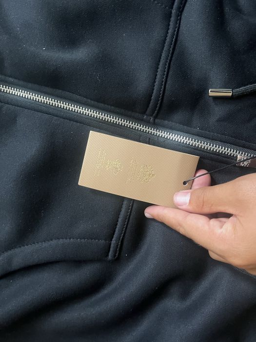 Zip hoodie burberry у двох кольорах