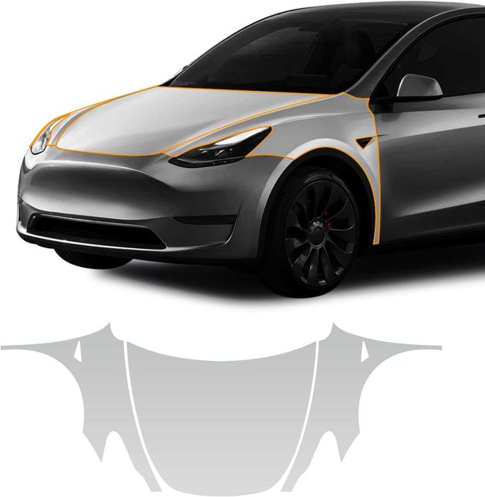 Nowa folia ochronna / PPF /Tesla Model Y / ochrona !K382!