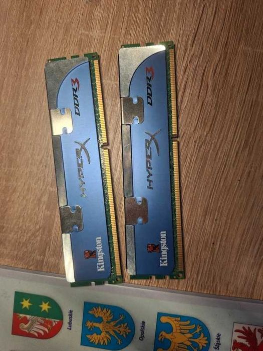 Pamięć Kingston HyperX DDR3, 4GB (2X2GB), 1600MHz