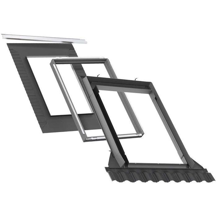 Okno dachowe VELUX GLL 1061 78x140 +kołnierz EDW 2000 "ciepły montaż"