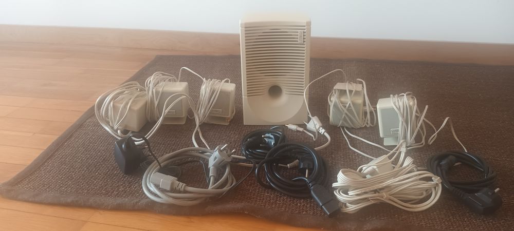 Colunas de som e transformadores