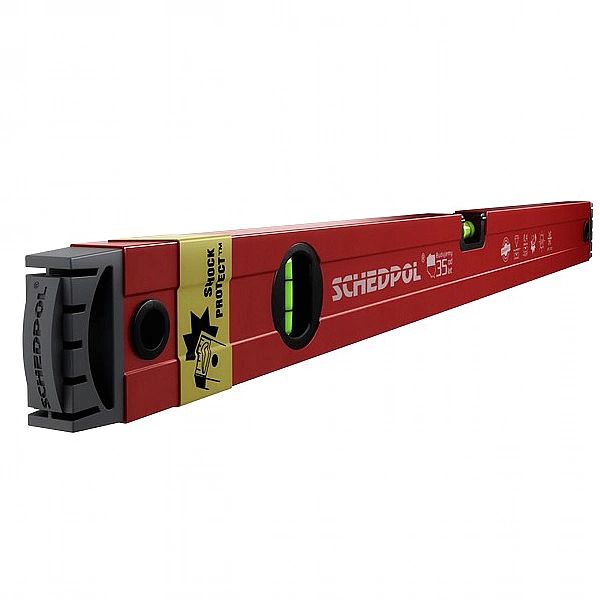 Poziomnica Schedpol Shock Protect Pion/Poziom 60Cm