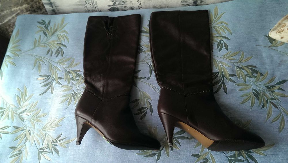 Кожаные сапожки  PADUS 40р. made in ITALY в отличном состоянии