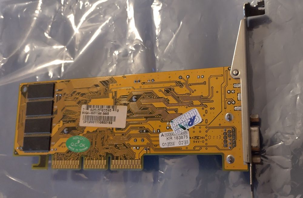 Prolink NVIDIA Geforce 2 MX200 64MB MVGA-NVG11AM MX200 D-SUB AGP