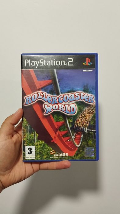 Jogo PS2 Roller coaster world