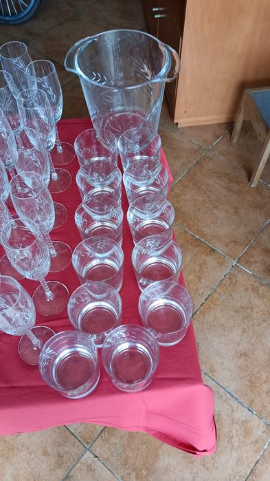 Copos de cristal Atlantis