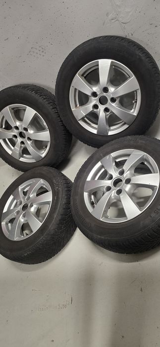 Koła zimowe opony felgi Vw Skoda Audi Seat 195 /65/15