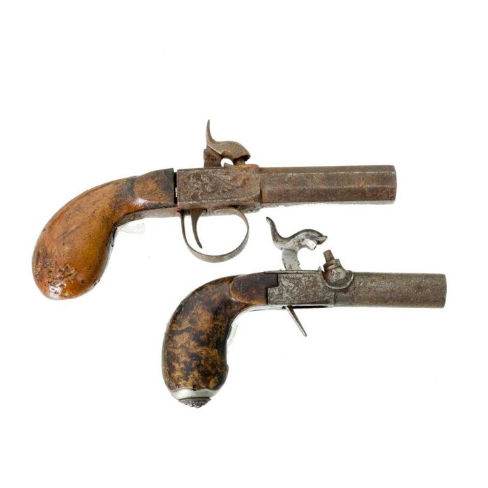 Pistolas Antigas de Viagem