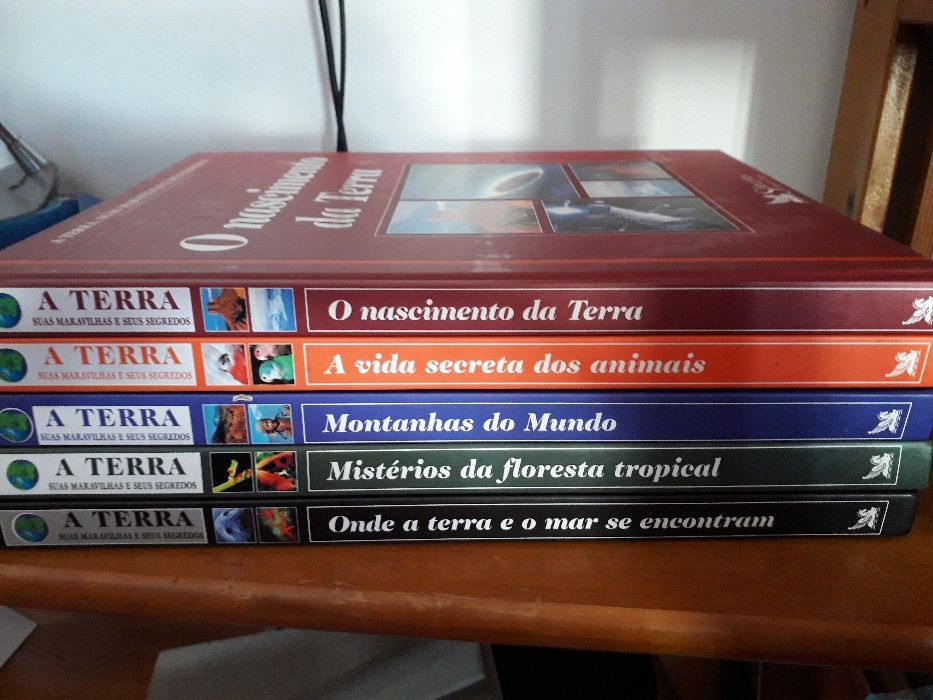 Coleção de 5 livros "A Terra"*** NOVO PREÇO ***