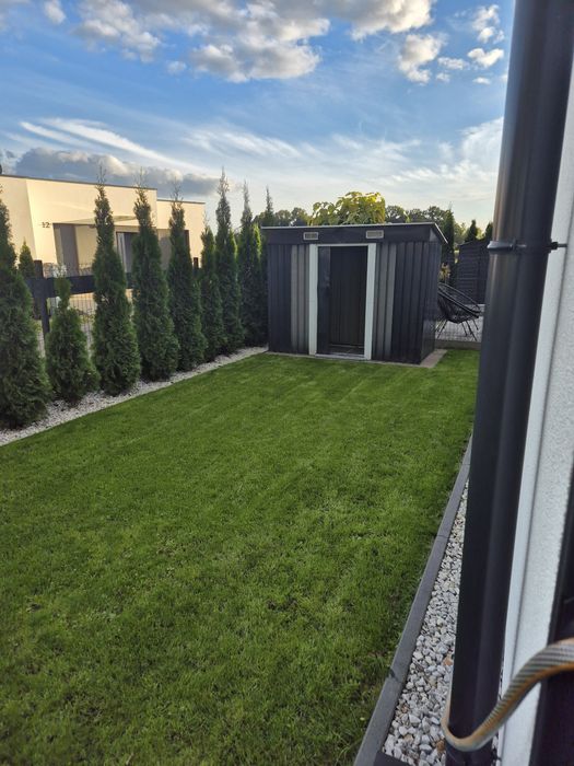 Piękny dom z ogródkiem, energooszczędny