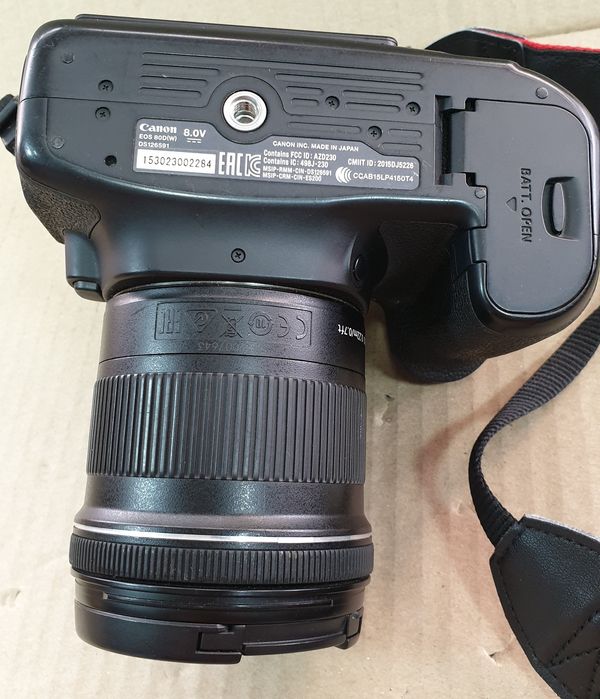Камера Canon EQS 80D , обьектив Canon 10-18 mm.