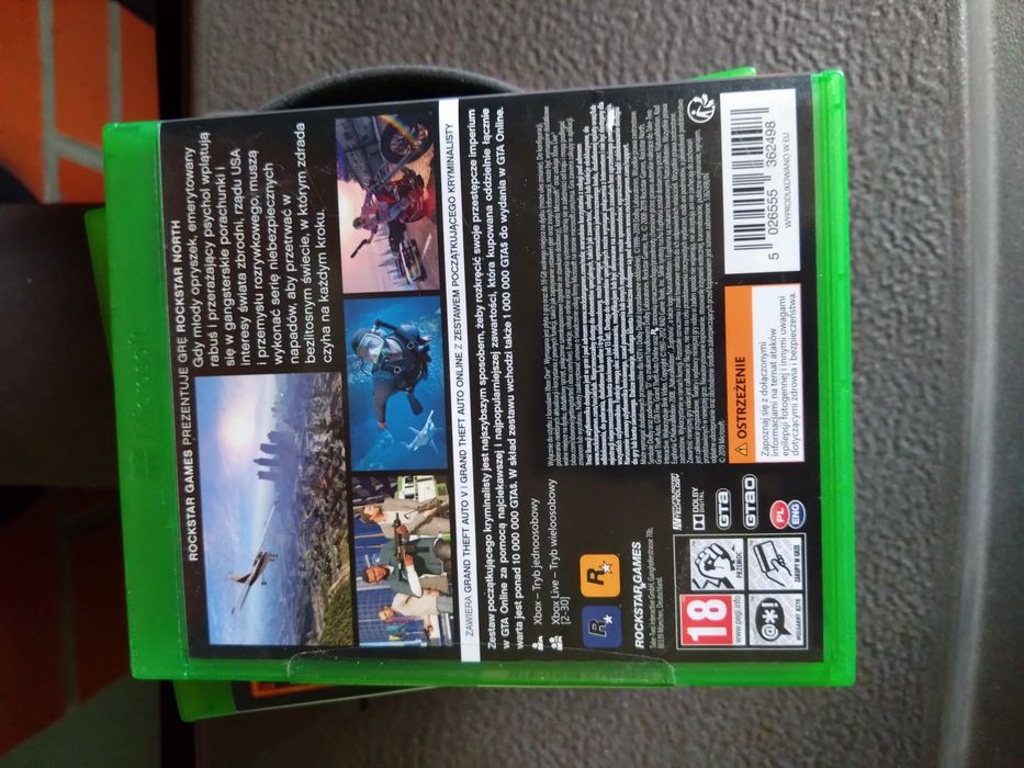 Gra Xbox one GTA V grand theft auto 5 GTA online