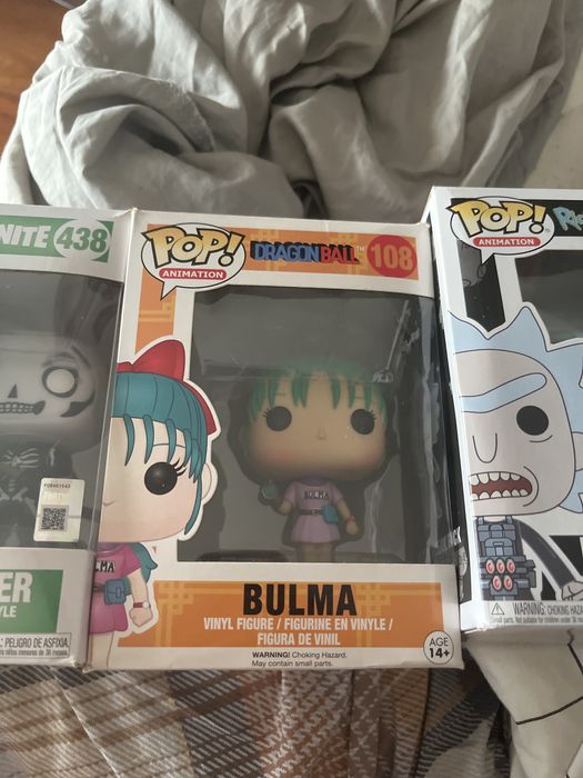 FUNKO POPS DRAGON BALL FORTNITE E RICK AND MORTY