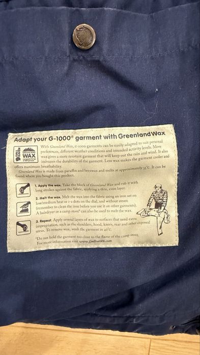 Куртка Fjallraven Barents Parka.