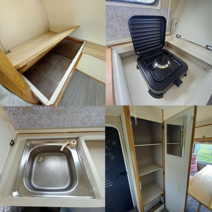 Caravana Vintage Restaurada – Pluma (1991) – 490kg – Pronta a Viajar