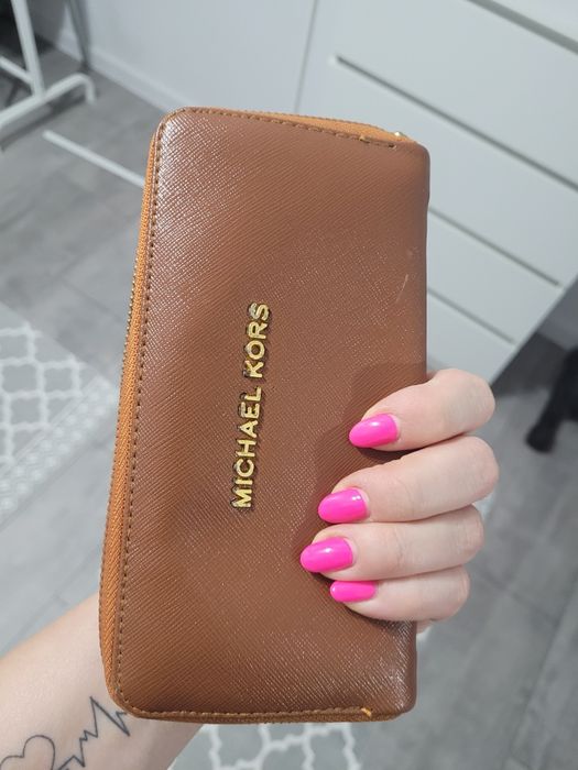 Portfel michael kors brązowy