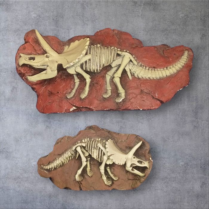 Figurki gipsowe dinozaury