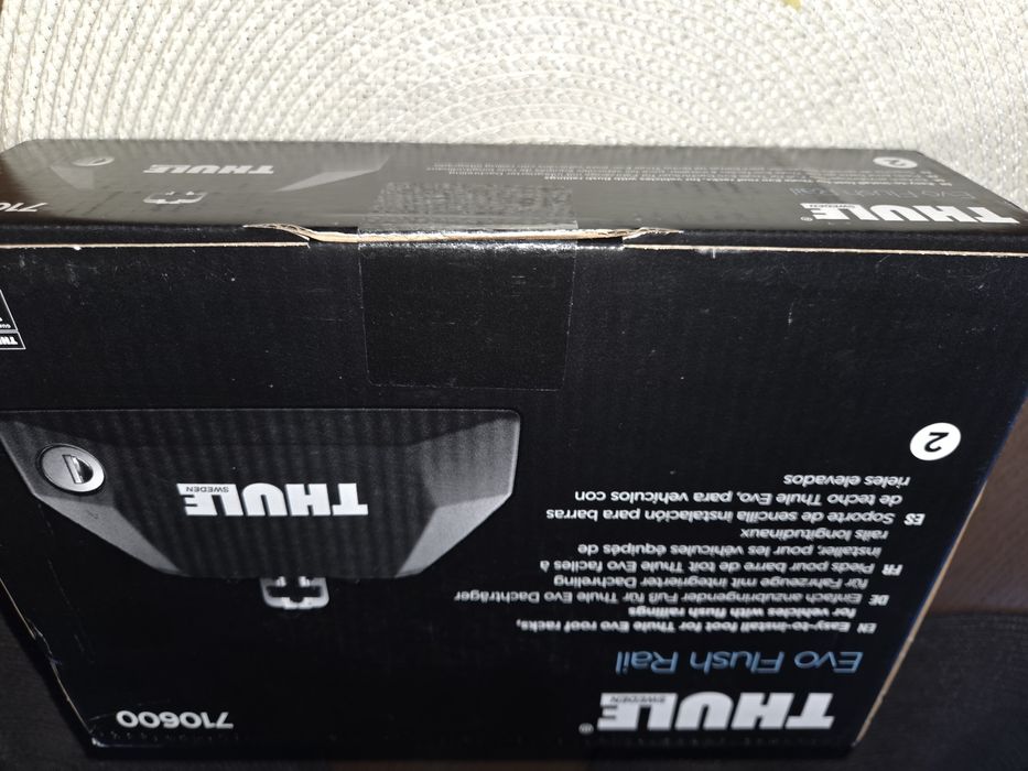 Nowe Thule Evo Flush Rail 7106 Stopy Bagażnika 710600
Thule Evo Flush