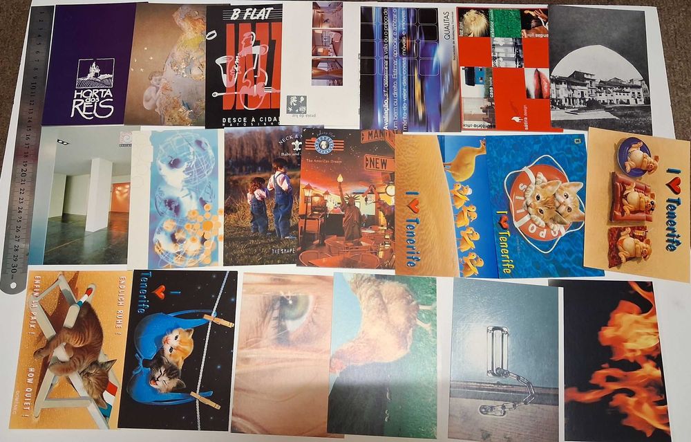 Postais ilustrados anos 70/80/90