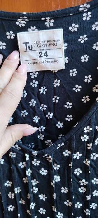 Ładna Duża Bluzka TuClothing 5XL stan jak nowa