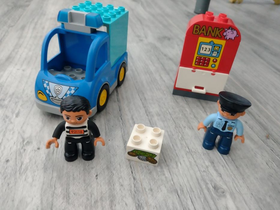 LEGO Duplo policja napad na bank 10809