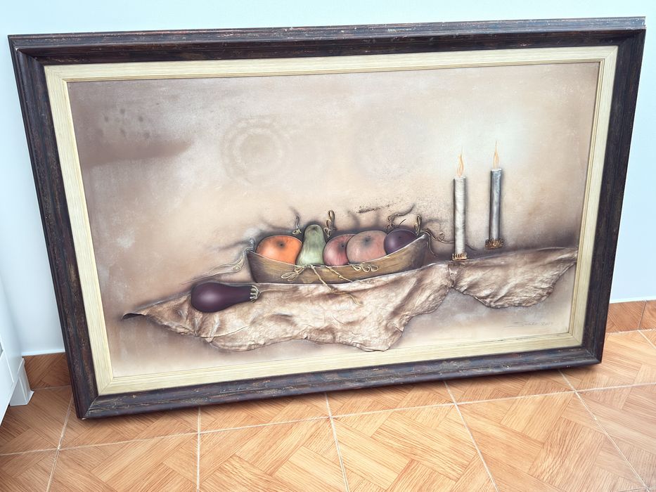 Quadro com relevo