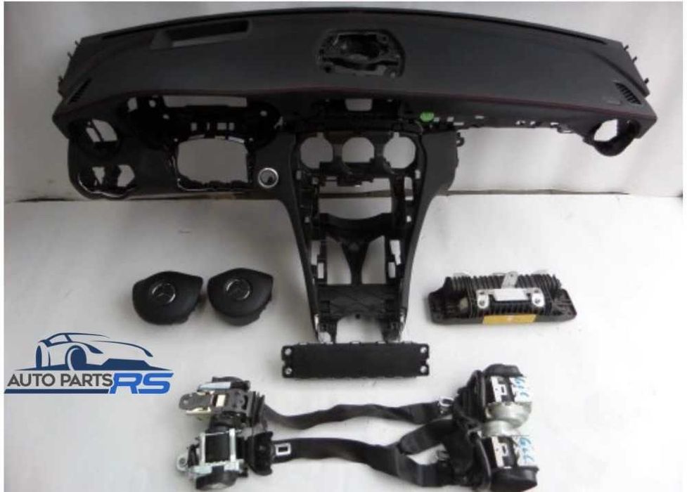 Kit de airbags, cintos de segurança e tablier para Mercedes W205 AMG