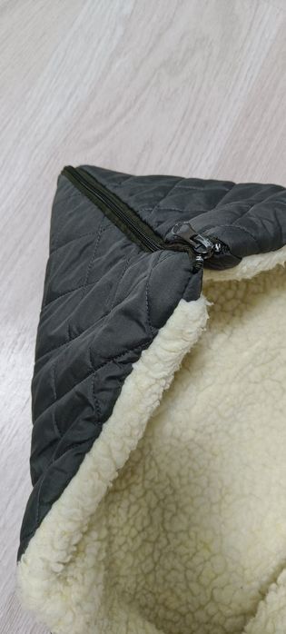 Чохол для каляски в каляску хутро овчина мех у люльку для новонароджен