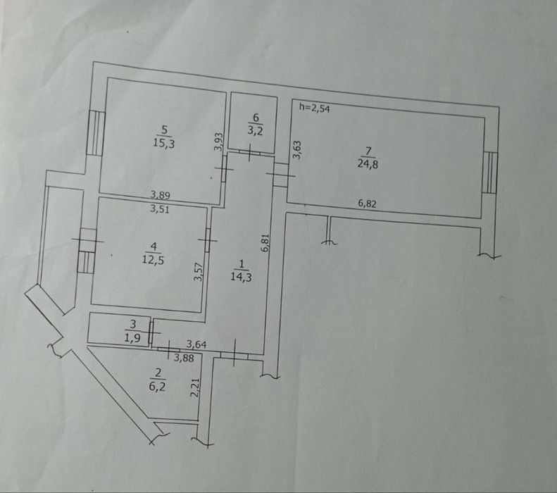 Продаж квартири  2 кім. по вул. Головатого