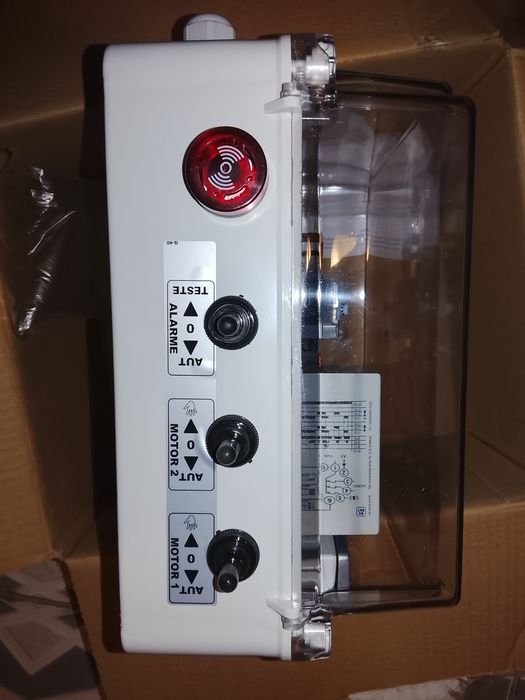 Quadro de alternancia com alarme