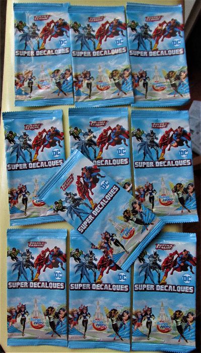 Saquetas Super Decalques Justice League