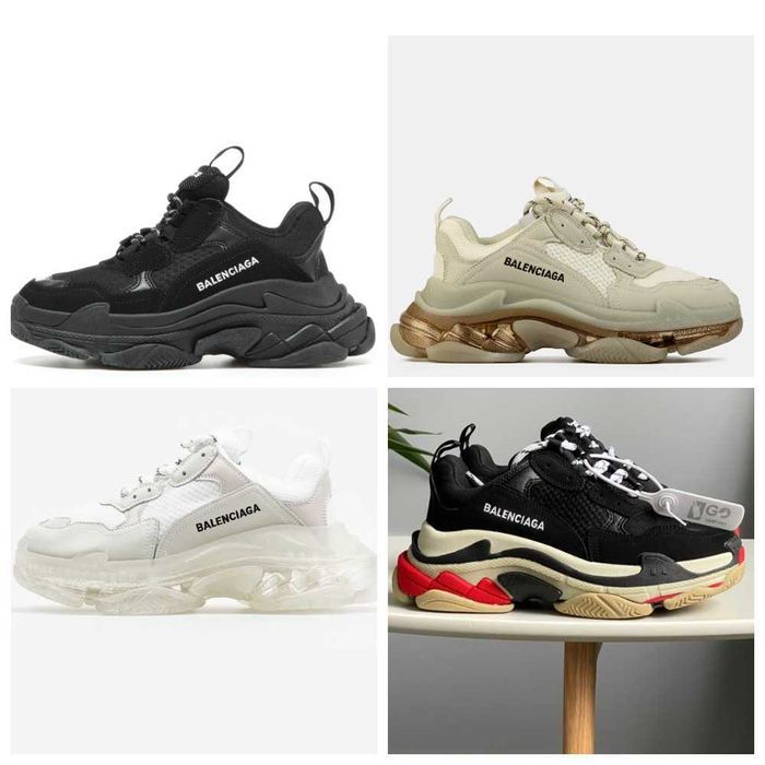 Унисекс кроссовки Balenciaga Triple S кросівки баленсиага трипл с