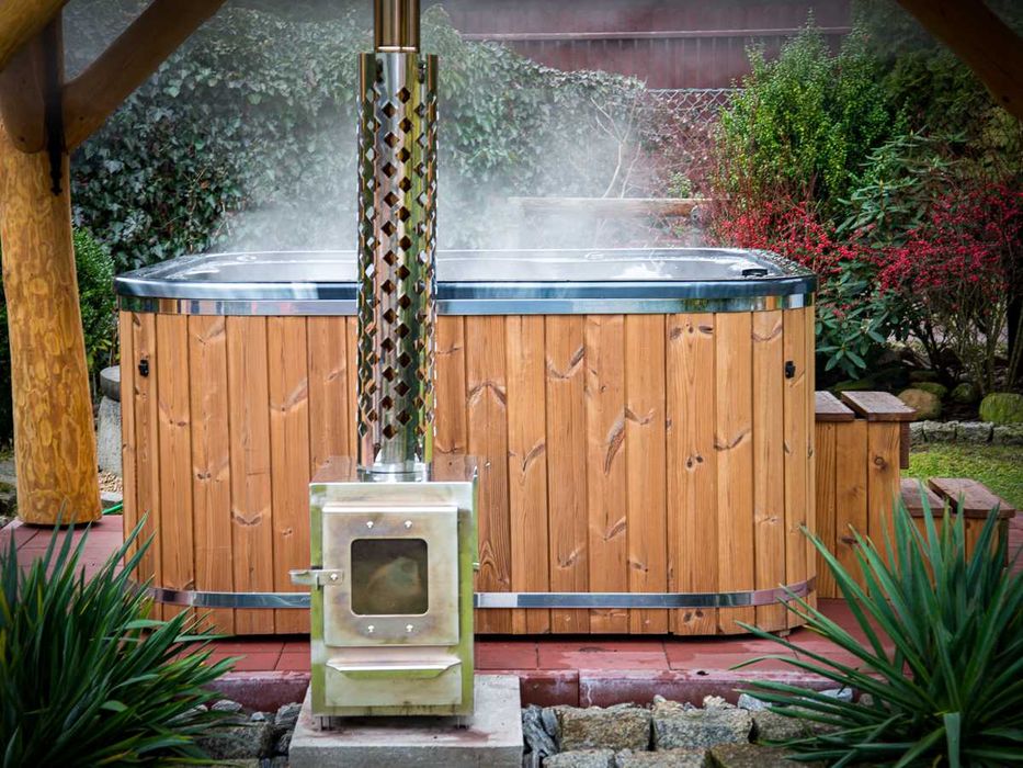 Wanna SPA akrylowa JACUZZI ogrodowe 204x204cm hydro POLSKI PRODUCENT
