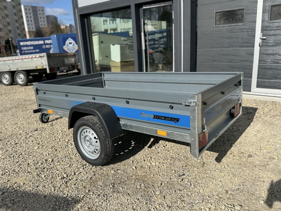 Przyczepa FARO Pondus 236 Przyczepa towarowa 236x125 Katowice Dostawa