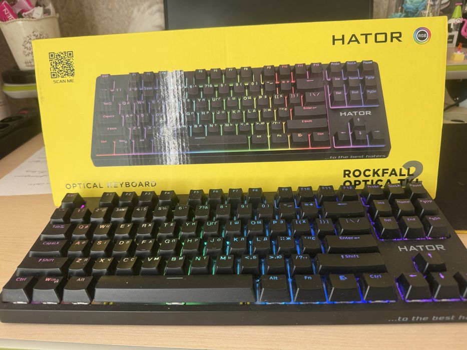 Hator Rocfall2 optica tkl