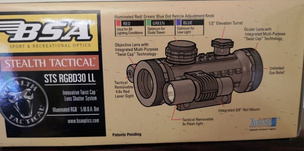 Mira telescópica BSA